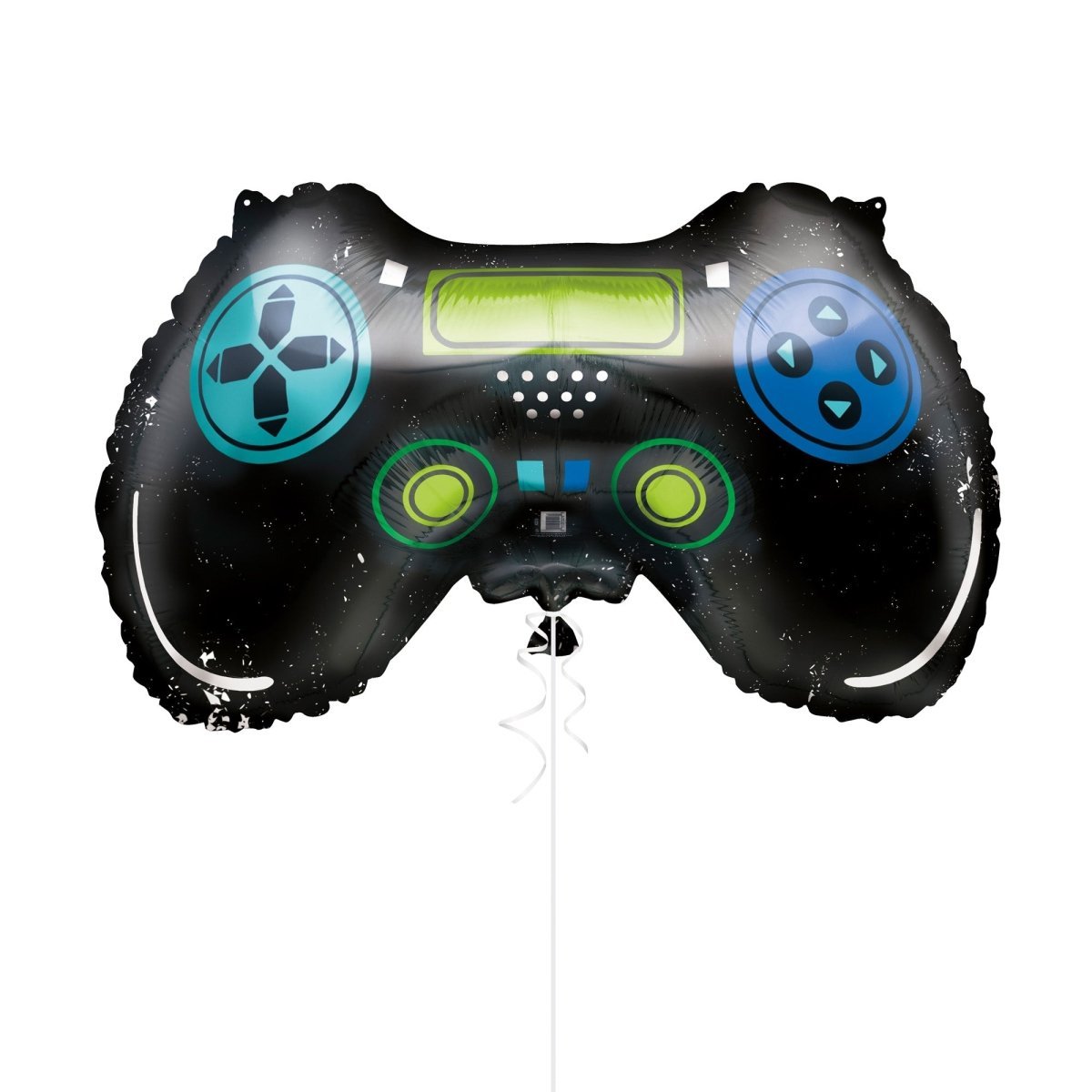 UNIQUE PARTY FAVORS Balloons Gamer Birthday Supershape Foil Balloon, 23 Inches, 1 Count 011179252169