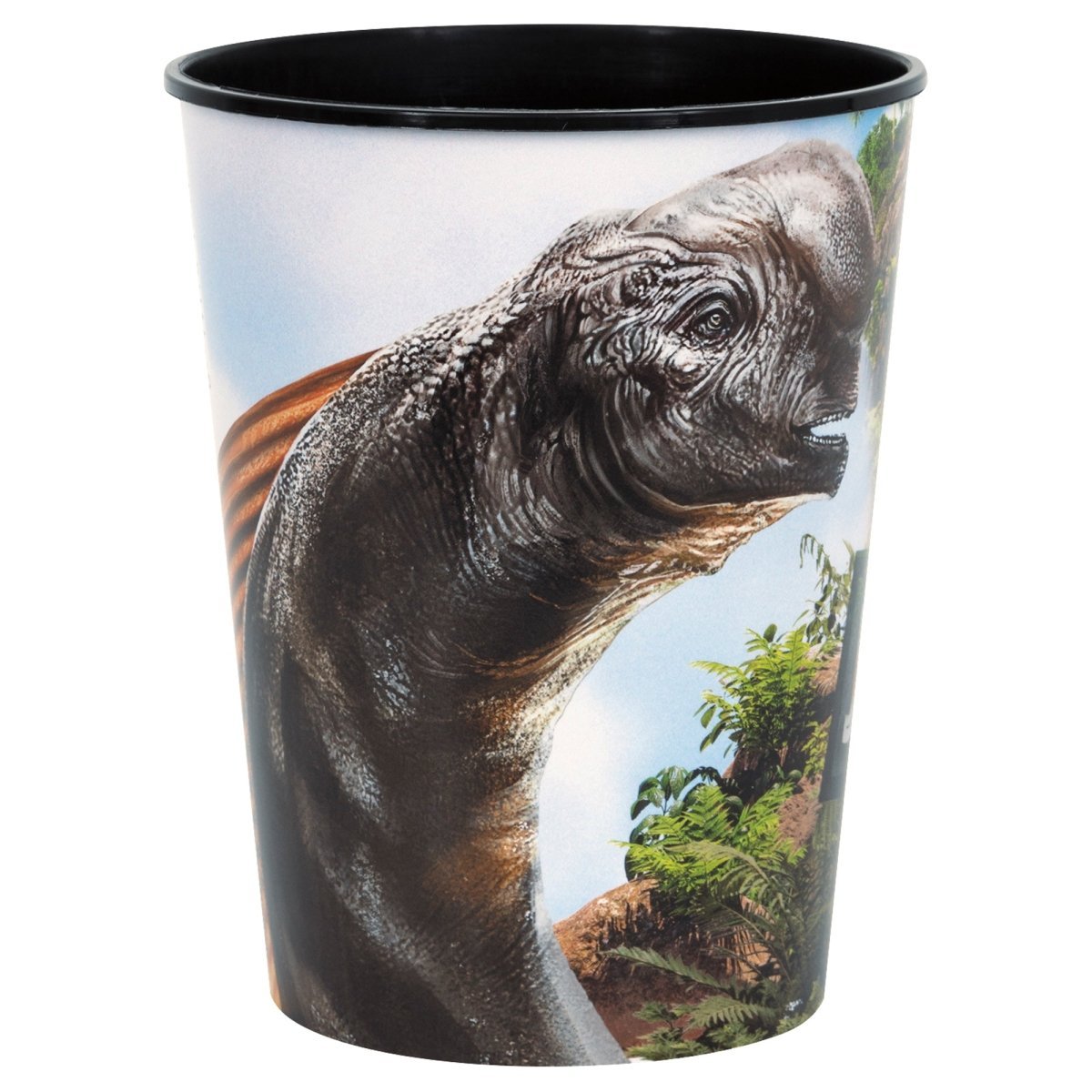 UNIQUE PARTY FAVORS Kids Birthday Jurassic World Birthday Black Party Favour Cup, 16 Oz, 1 Count 011179154470