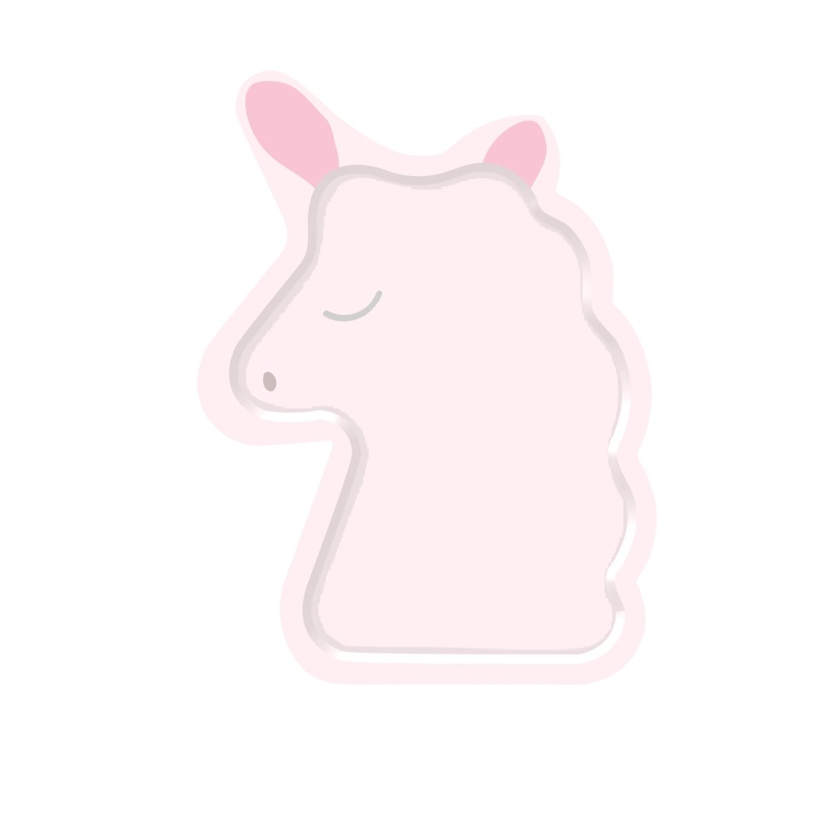 YIWU DAMAI Kids Birthday Unicorn Dreams Birthday Large Lunch Paper Plates, 9 Inches, 8 Count 810120719849