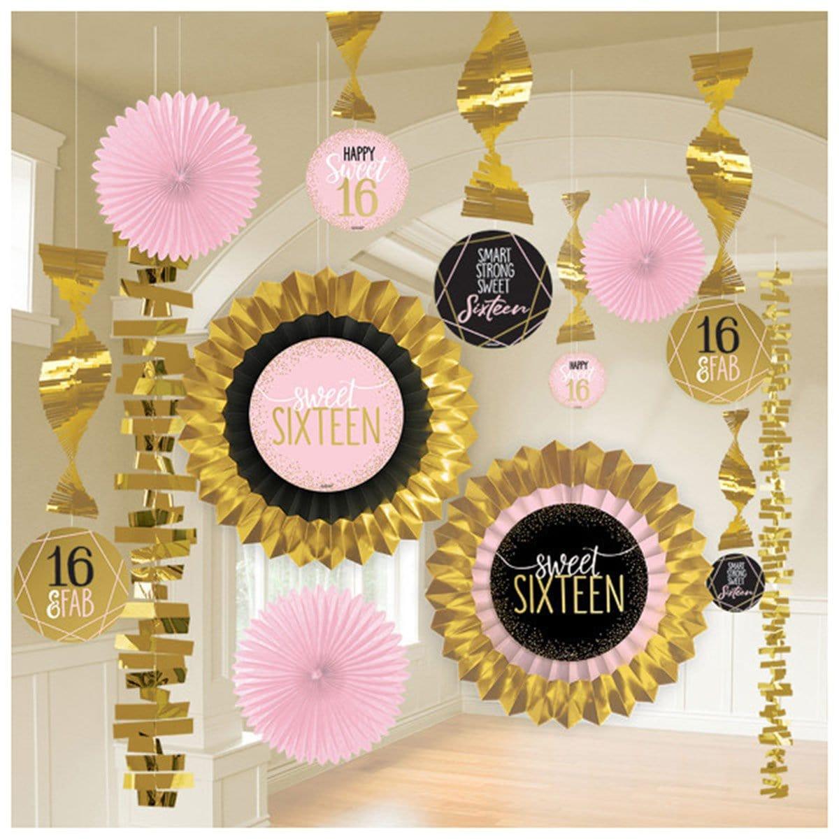 Buy Age Specific Birthday Blush Sixteen - Decorating Kit sold at Party Expert