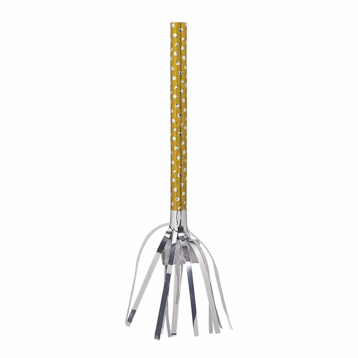Buy General Birthday Blowouts 8/pkg - Gold/Silver sold at Party Expert