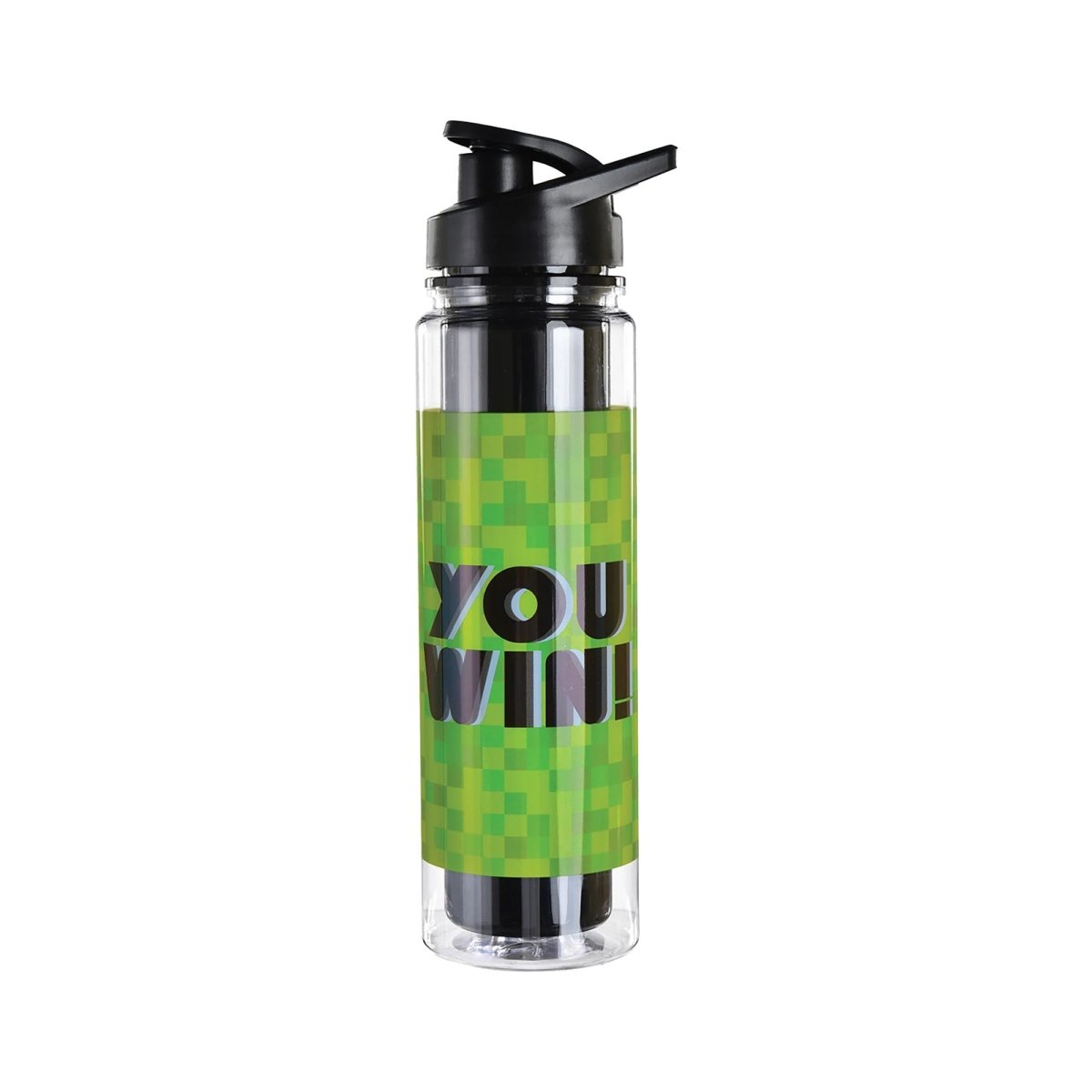 AMSCAN CA Kids Birthday Level Up Water Bottle, 12 Oz, 1 Count
