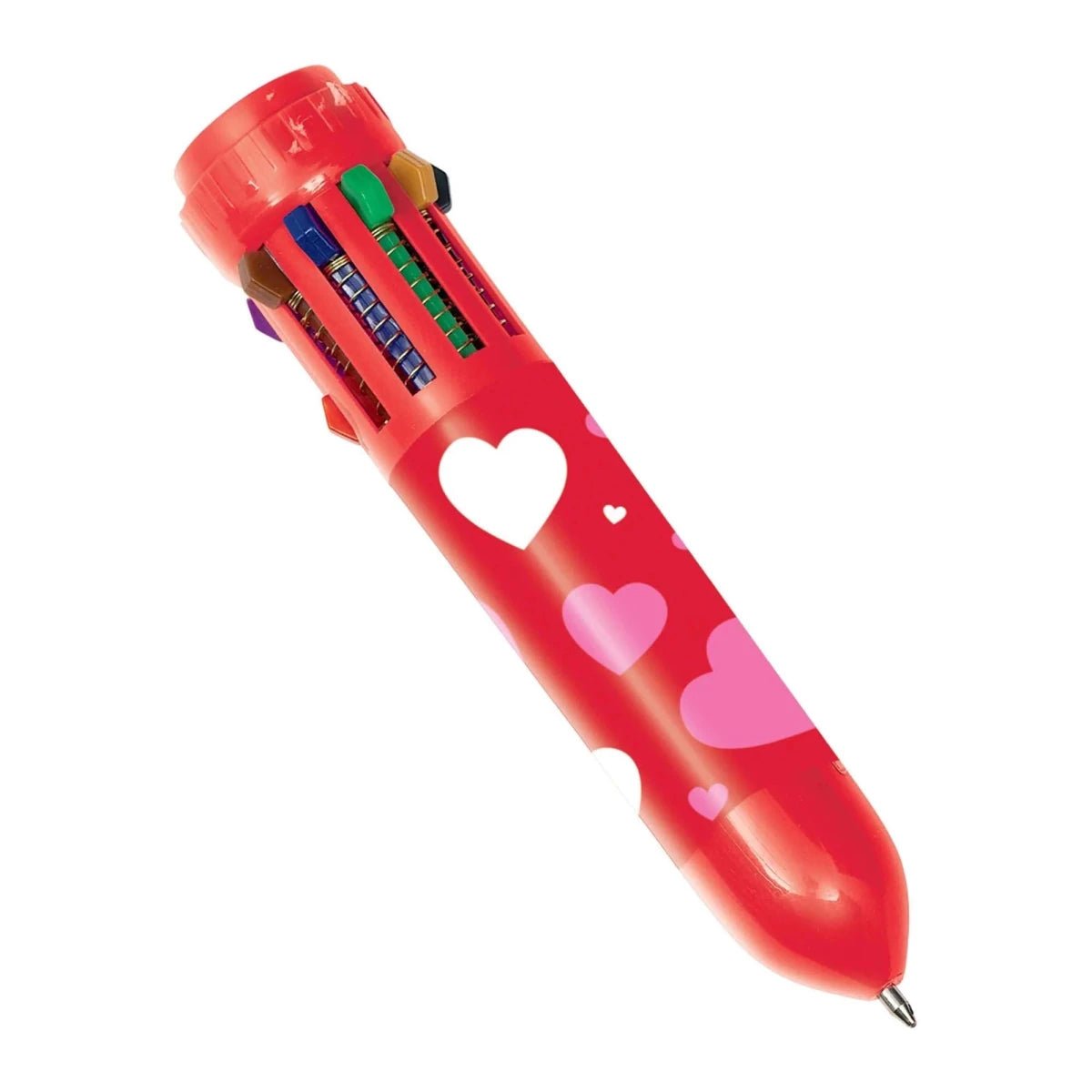 AMSCAN CA Valentine's Day Cross My Heart 10 Color Pen, 1 Count