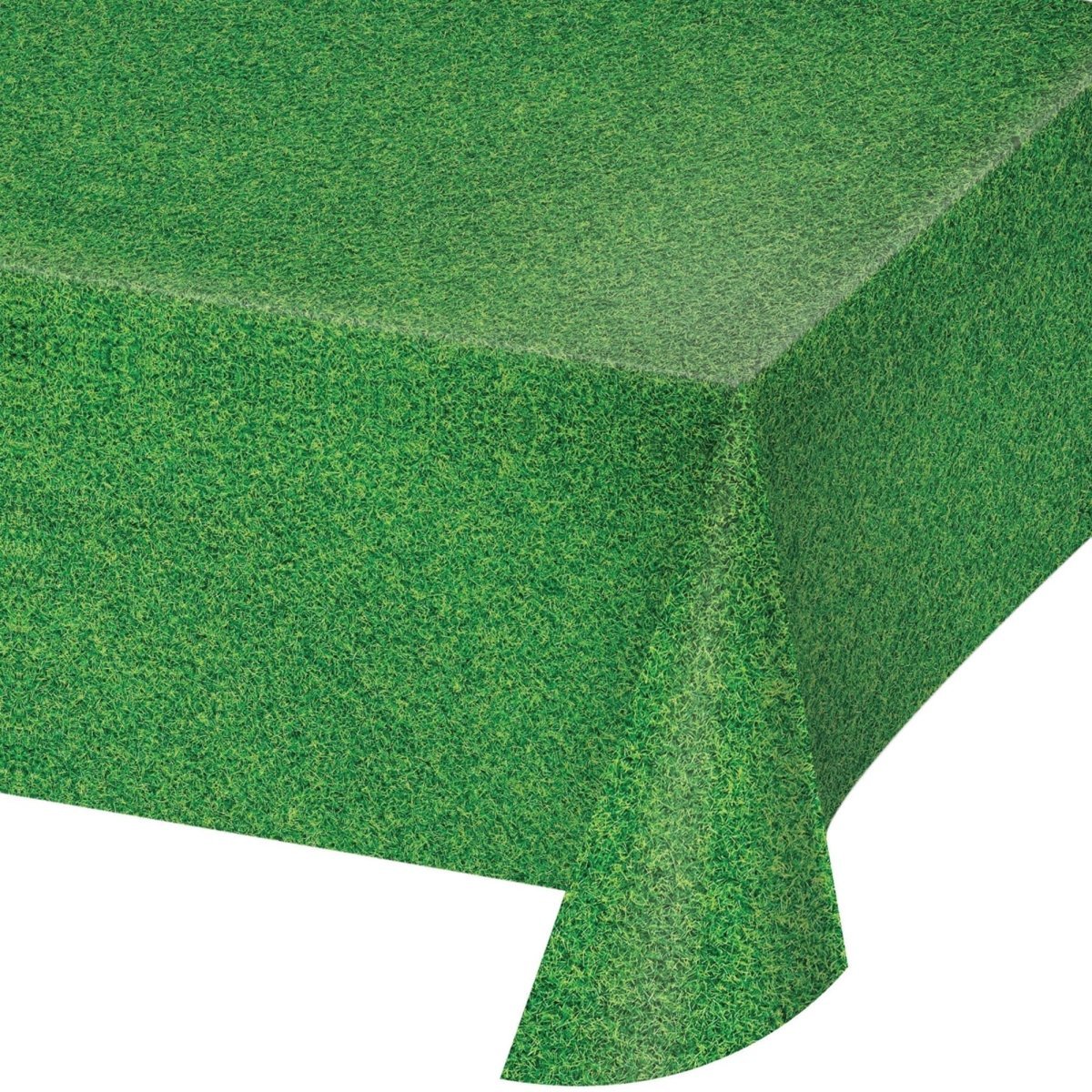 CREATIVE CONVERTING Theme Party Golf Green Rectangular Plastic Table Cover 039938123802