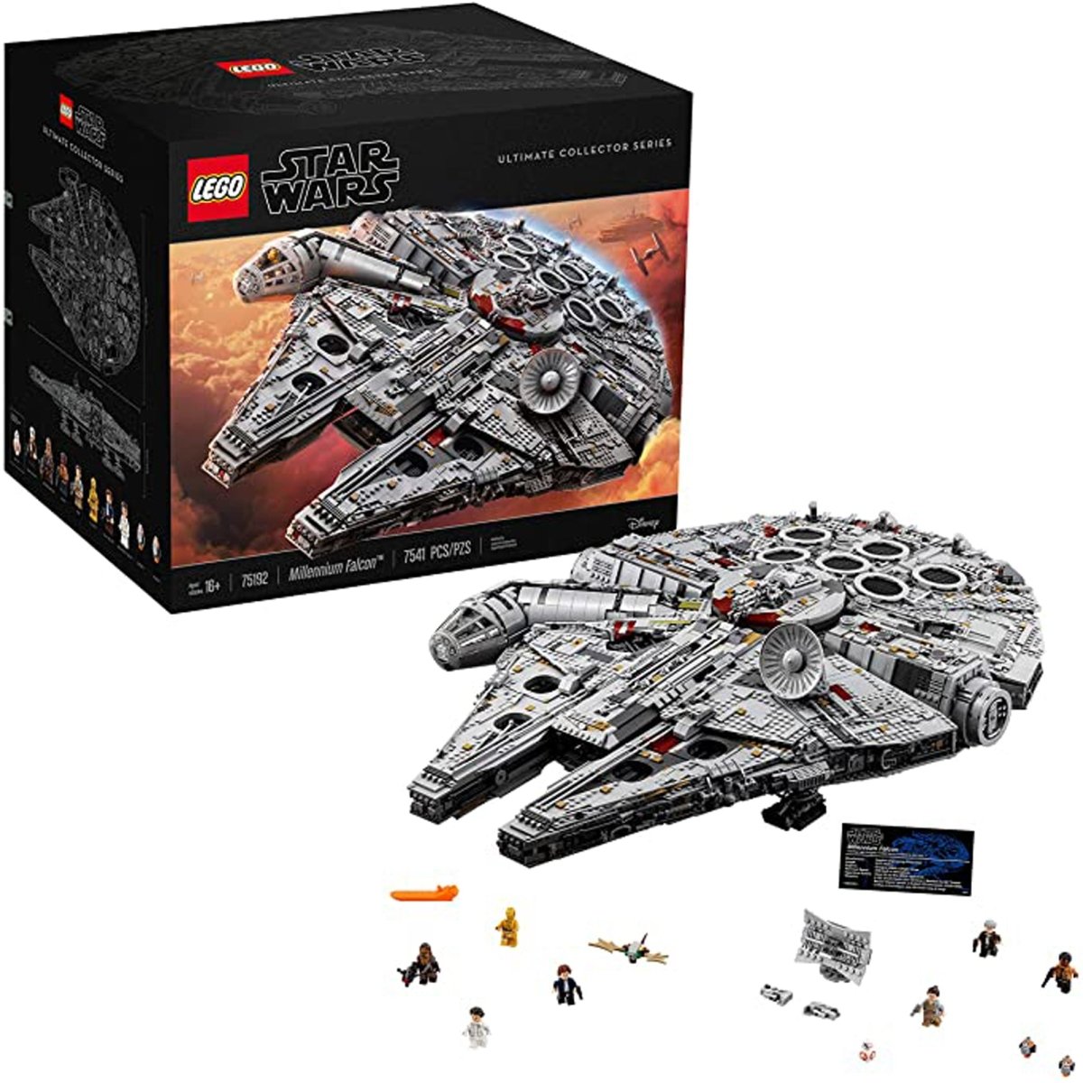 LEGO Toys & Games LEGO Star Wars Millennium Falcon, 75192, Ages 16+, 7541 Pieces 673419267656