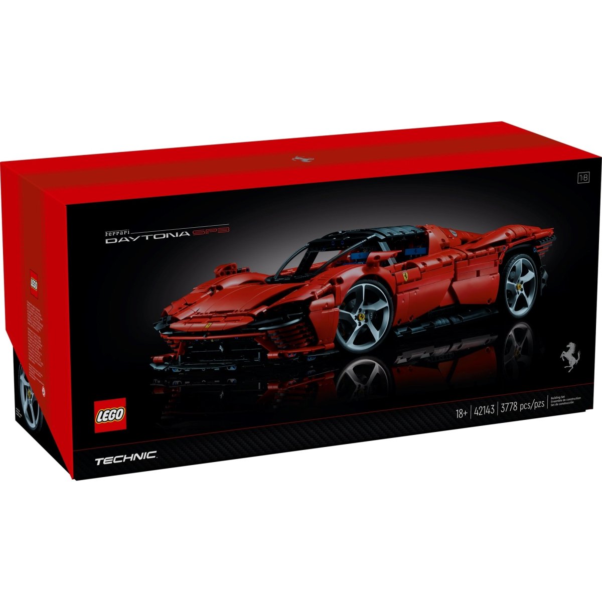 LEGO Toys & Games LEGO Technic Ferrari Daytona SP3, 42143, Ages 18+, 3778 Pieces